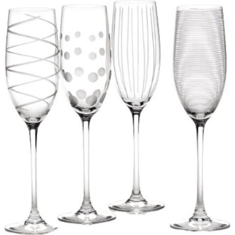 Mikasa Champagneglazen Cheers 250 Ml Transparant 4 Stuks