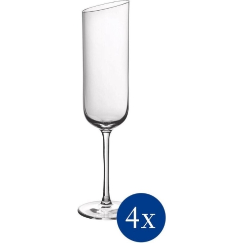Villeroy & Boch Champagneglas NewMoon 17 cl - 4 Stuks