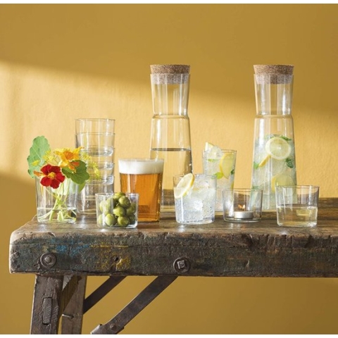 L.S.A. Gio Sapglas Groot - 320 ml - Set van 4 Stuks - Transparant