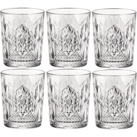 18x Stuks tumbler waterglazen/whiskyglazen transparant 370 ml - Glazen / drinkglazen / borrelglazen