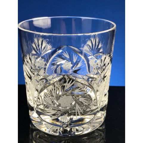Kristallen whisky glazen Ster motief
