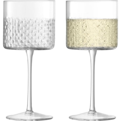 L.S.A. - Wicker Wijnglas 320 ml Set van 2 Stuks - Transparant