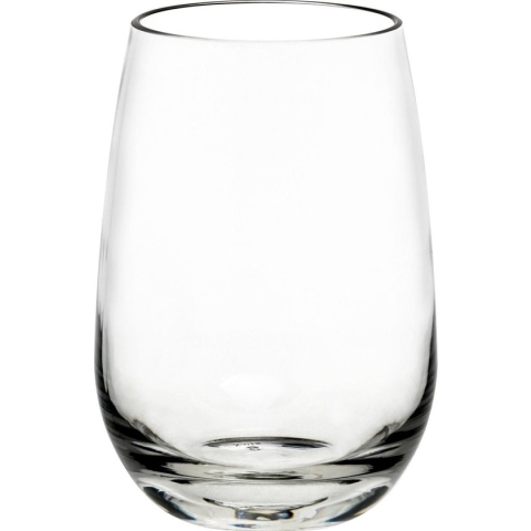 Glazen - Plastic - Onbreekbaar - set van 6 stuks- 350 ml
