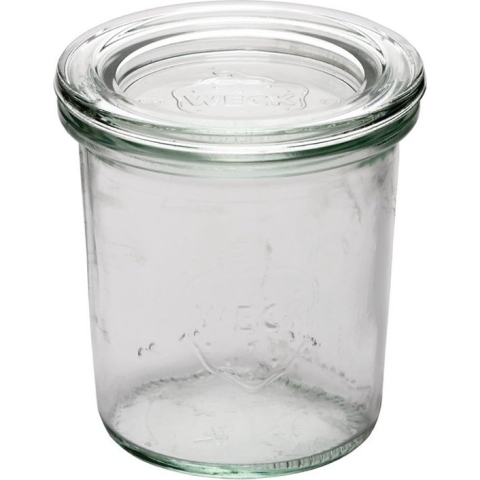 WeckglazenSet met deksel - 24-delig - inhoud 0 -14 liter