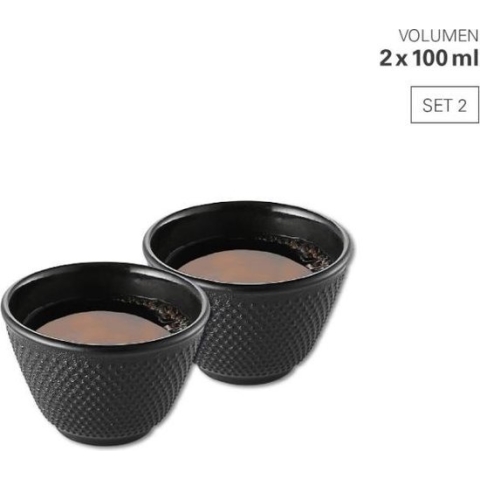 Theebekers, Set van 2, 100 ml - Weis