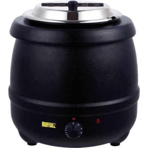 Soepketel Zwart 10 liter Bain Marie