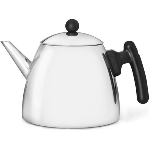 Bredemeijer - Theepot Duet Classic 1,2L zwart beslag