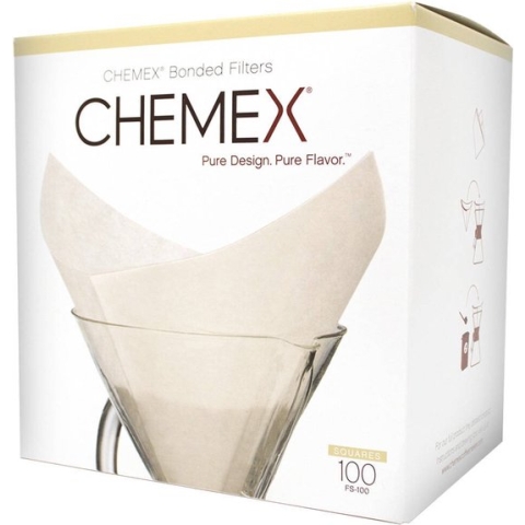 Chemex koffiefilters - FS-100 Bonded (gevouwen) - 100 stuks