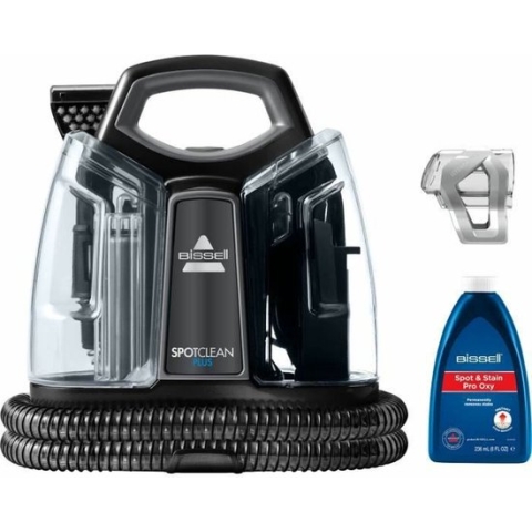 BISSELL SpotClean Plus Vlekkenreiniger - Tapijt, Kleden, Bank, Matras & Auto Reiniger - XL Watertanks - Reinigingsmachine - 3724N