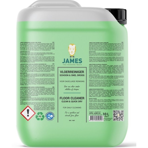 James Vloerreiniger Schoon & Snel Droog 10 liter