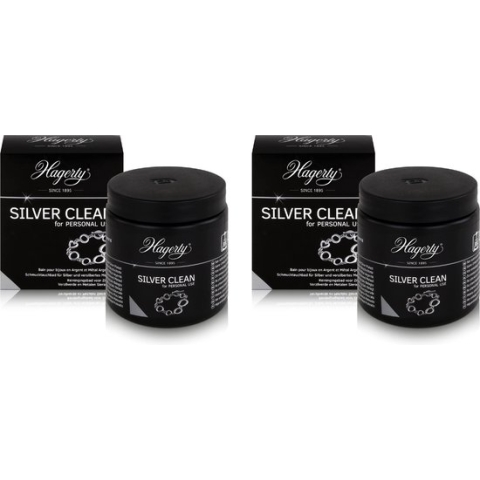 Hagerty Silver Clean - 2 stuks - Dompelbad Zilver Reiniger - 2* 170 ML