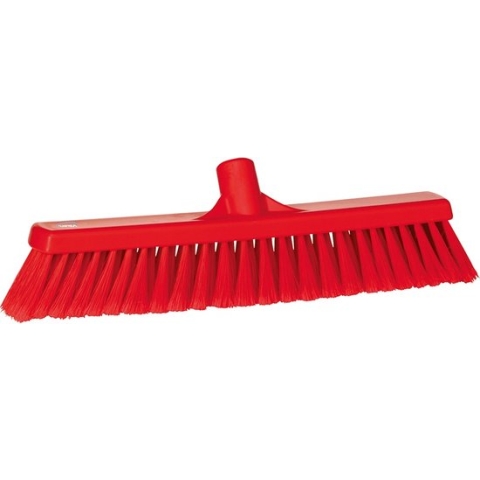 Vikan Hygiene 3178 zachte veger split 40cm - Rood