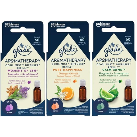Glade Geurversprijder Aromatherapy Cool Mist Houder en Navulling Pakket