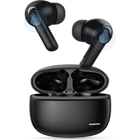 Nuvance - Draadloze Oordopjes Bluetooth met Oplaadcase - Oortjes Draadloos - Draadloze Oortjes - Wireless Earphones - In Ear - Geschikt voor Android/Samsung/Apple