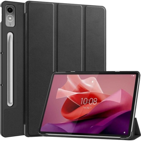 Lenovo Tab P12 Tablet Hoes - iMoshion Trifold Bookcase - Zwart