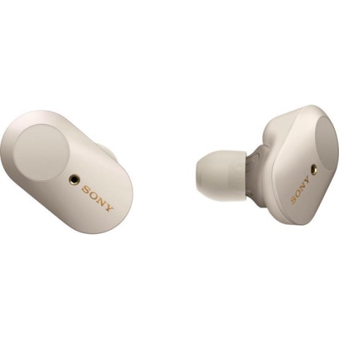 Sony WF-1000XM3 - Volledig draadloze oordopjes met Noise Cancelling - Zilvergrijs