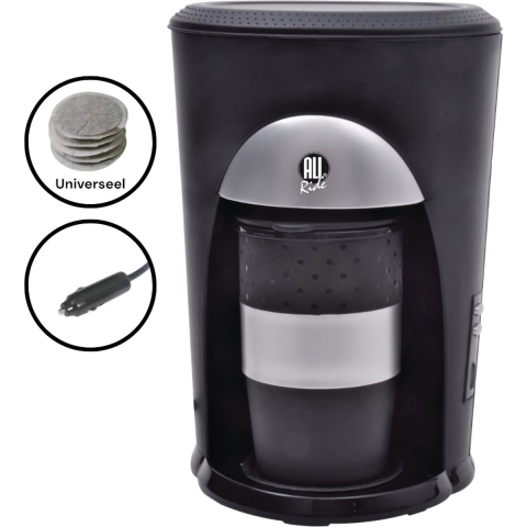 All Ride Koffiezetapparaat voor Auto of Vrachtwagen - 24 Volt - Inclusief Mok