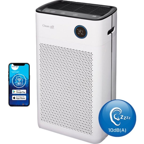 Clean Air Optima® CA-509Pro Smart - Intelligente HEPA UV-C Ionisator Luchtreiniger - Ultrastille Werking