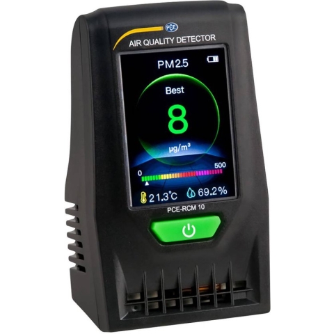 PCE Instruments Fijnstofmeter Vochtigheid, Temperatuur