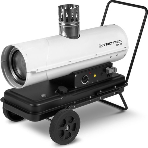 TROTEC IDE 20 Indirect gestookte oliekachel (20 kW verwarmings vermogen)