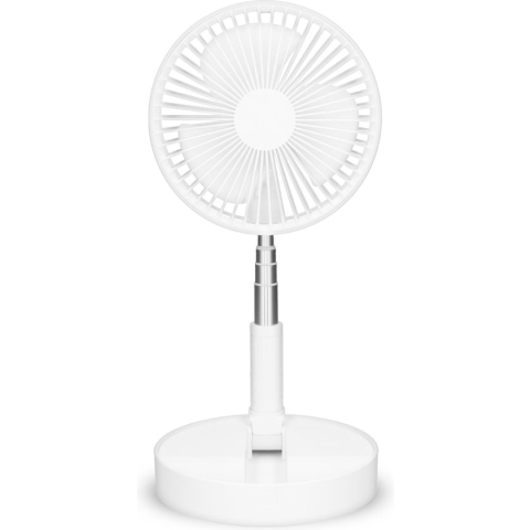 Trebs 99380 - Draagbare Tafel- en Statiefventilator - 20 cm - Wit