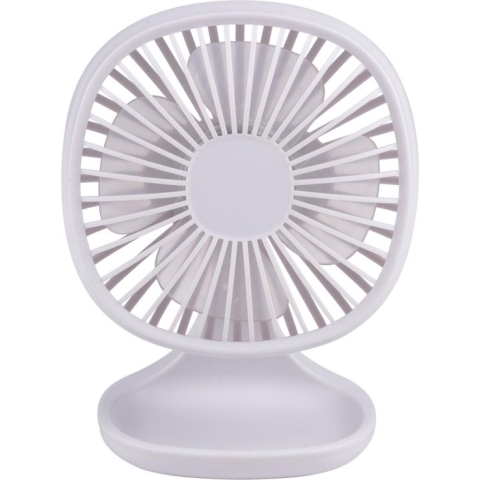 Lifetime Air Mini USB ventilator - Tafelventilator - Incl. USB-Kabel - 3 Snelheden - Compact en Draagbaar - Kunststof - Wit