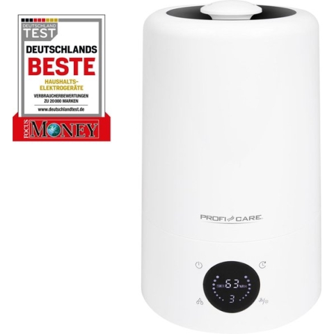 Profi-Care PC-LB 3077 - Ultrasone luchtbevochtiger - Wit