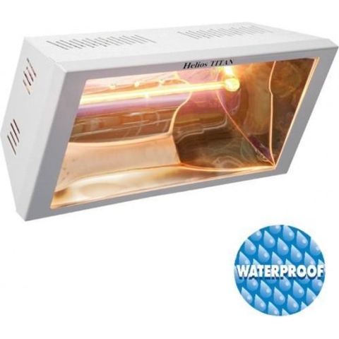 Garage / loods / bedrijfshal / schuur verwarming 2000 Watt Helios TITAN EHT 20