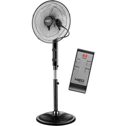 NEO Tools Professionele Staande Ventilator 80 Watt met afstandbediening