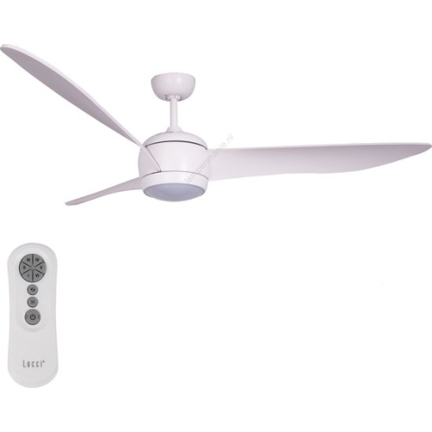 Plafondventilator Airfusion Nordic Wit Led