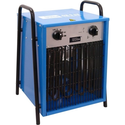 Güde Elektrische hetelucht kanon 9000W | Mobiele kachel |  GH9EV | 780 m³