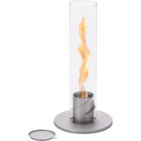 Höfats Spin 90 - Tafelhaard - Grijs - Heater - RVS - Bio ethanol