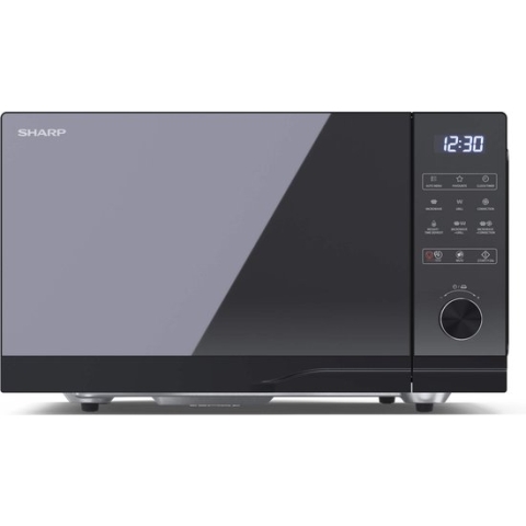 Sharp YC-GC52BE-B Flatbed combi magnetron - 900W - 25 liter - digitale bediening - ECO-functie