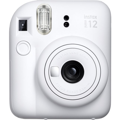 Fujifilm Instax Mini 12 - Instant Camera - Klei Wit