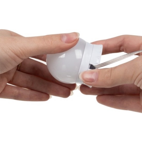 Malatec Hollywood Spiegellampen met 10 LED lampen - Spiegelverlichting - Make up spiegellamp - 30 modi