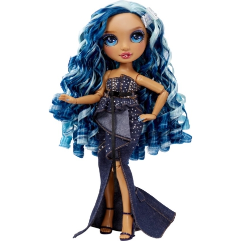 Rainbow High Fantastic Fashion Doll - 28 cm - Skyler Bradshaw - Blauw - Modepop