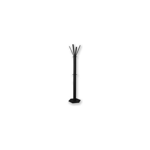Gorillz Stack - Kapstok Staand - Staande kapstok - Metaal - 12 Kapstok haken - 174,5 cm - Zwart