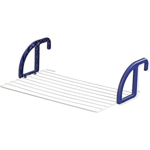 Leifheit hangdroogrek Classic 70 - drooglengte 7 m drooglengte - wit - blauw