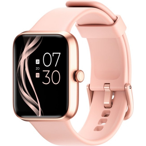 Lunis Smartwatch Dames & Heren Rosé Goud / Roze - Apple & Android - Touchscreen