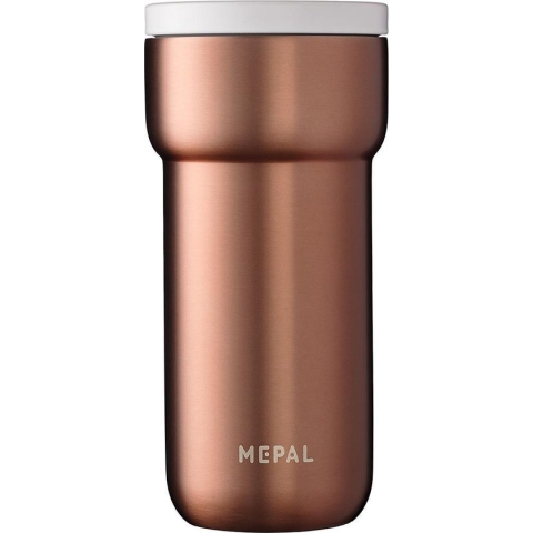 Mepal - Ellipse isoleerbeker - 375 ml - Koffiebeker to go - Lekdicht - Rose gold