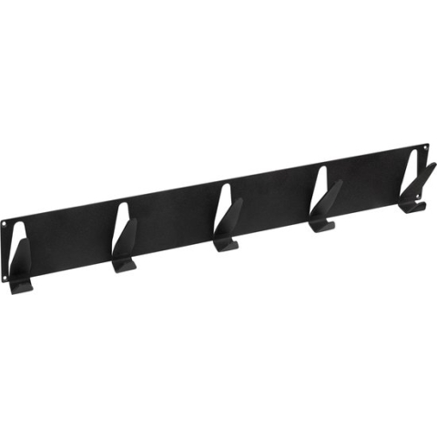 Gorillz Raw XL - Industrieel Wandkapstok- 70 cm- 10 Kapstok Haken - Zwart