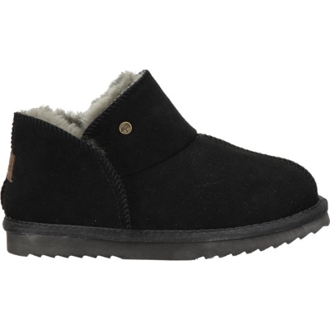 Warmbat Willow Women Suede Dames Sloffen - Zwart - Maat 40