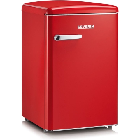 Severin RKS 8830 - Retro Tafelmodel Koelkast - Rood