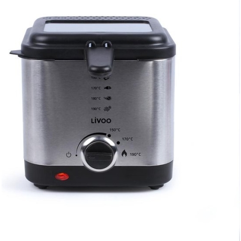 Livoo DOC240 - Frituurpan - RVS - 1.5 L