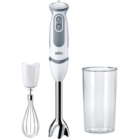 Braun MultiQuick 5 MQ 5205WH 0,6 l Staafmixer 1000 W Grijs, Wit