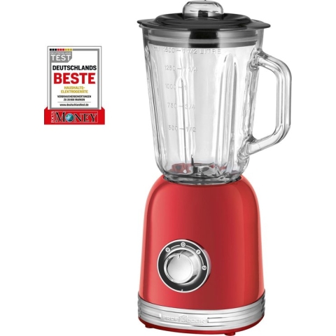 ProfiCook UM 1195 - Blender -  Ice Crush en turbofunctie - Rood