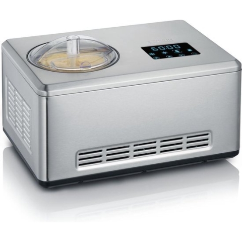 Severin EZ 7406 - 2-in-1 ijsmachine met yoghurtfunctie - RVS