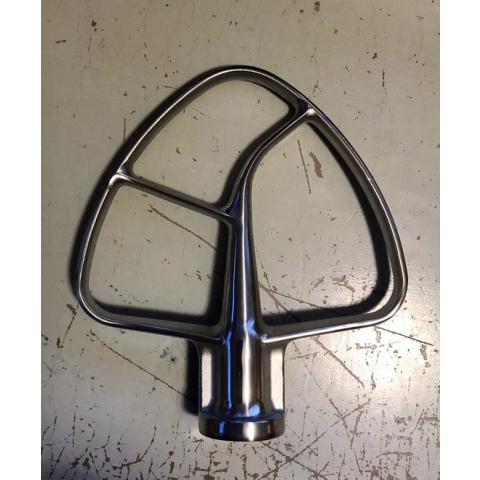 JP22B, RVS klopper originele 5KSM5THFBSS voor de Kitchenaid 5KSM125-195 en alle Kitchenaid machines met een kantelbare kop en nog vele andere machines.