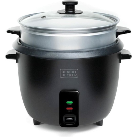 rijstkoker Black & Decker BXRC1800E Zwart 1,8 L