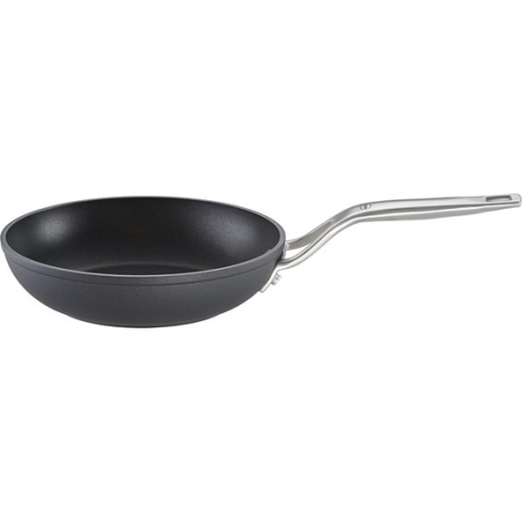 Rösle Keuken Blaze Koekenpan - Aluminium/RVS/Kunststof - Ø24 cm - Zwart/Zilver